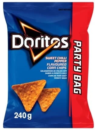 Doritos Sweet Chilli Pepper Flavoured Corn Nachos - image 1