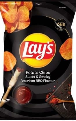 Lay's Sweet & Smokey American BBQ Chips 120 g - image 1