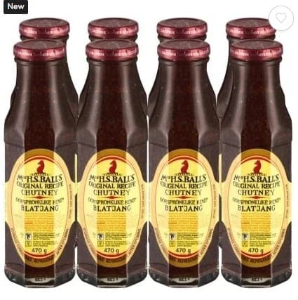 Mrs H.S Ball"s Original Recipe Chutney Sauce (8 x 470 g) - image 1