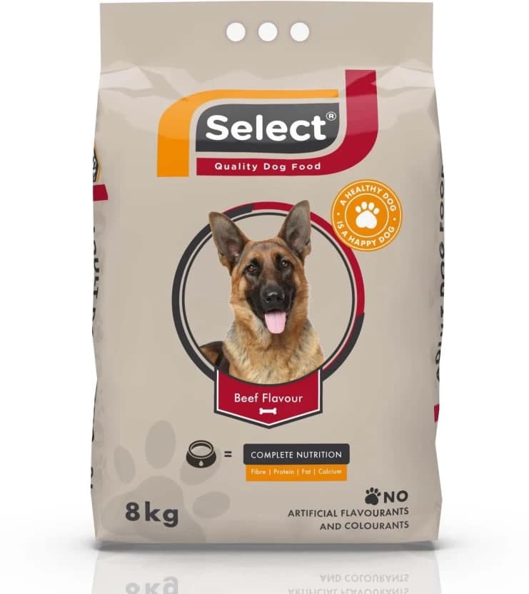 SELECT Dog Food Beef (8kg)