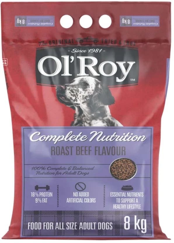 Ol'Roy Dry Dog Food Beef (8kg) - image 1