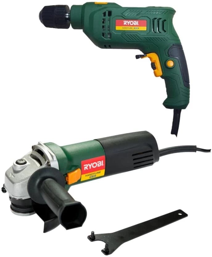 Ryobi Handyline Impact Drill & Angle Grinder - image 1