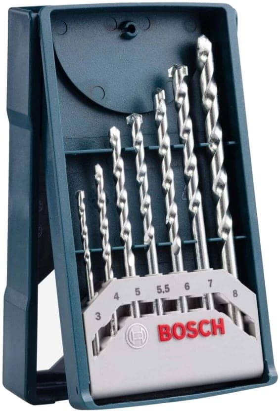 Bosch Mini-X-Line Drill Set Masonry Bits