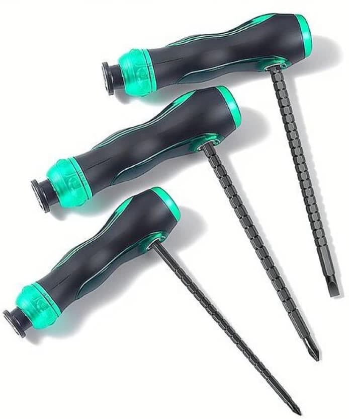 Topika 3pc Ratchet Screwdriver Set - image 1